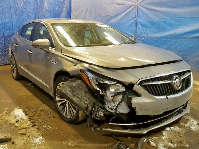 1G4ZP5SS7HU196517 - 2017 BUICK LACROSSE E GRAY photo 1