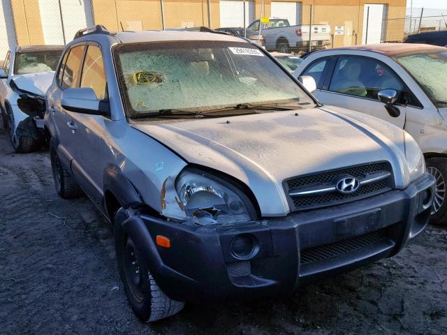 KM8JM12D45U240758 - 2005 HYUNDAI TUCSON GL SILVER photo 1