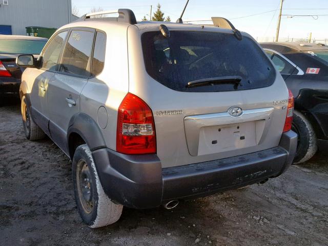 KM8JM12D45U240758 - 2005 HYUNDAI TUCSON GL SILVER photo 3