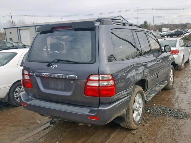 JTEHT05JX32045723 - 2003 TOYOTA LAND CRUIS GRAY photo 4