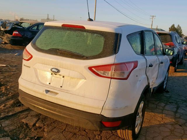 1FMCU0F79EUA92159 - 2014 FORD ESCAPE S WHITE photo 4