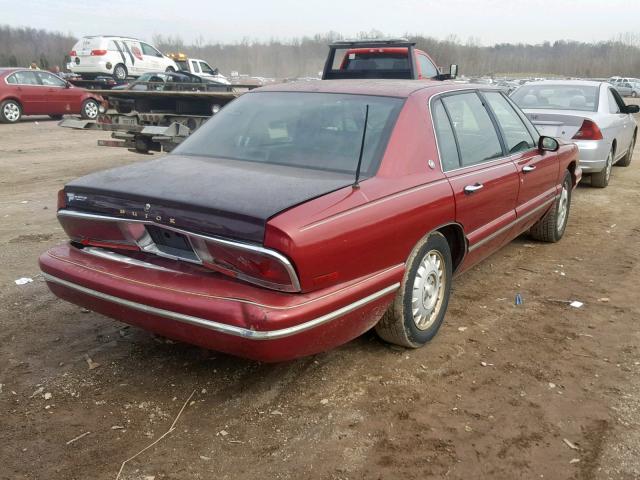 1G4CW52K2TH615142 - 1996 BUICK PARK AVENU RED photo 4