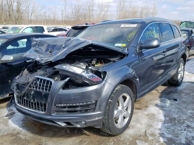 WA1LMAFE3FD022516 - 2015 AUDI Q7 TDI GRAY photo 2