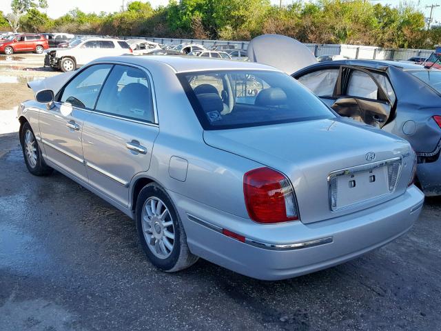 KMHFU45E94A332279 - 2004 HYUNDAI XG 350 SILVER photo 3