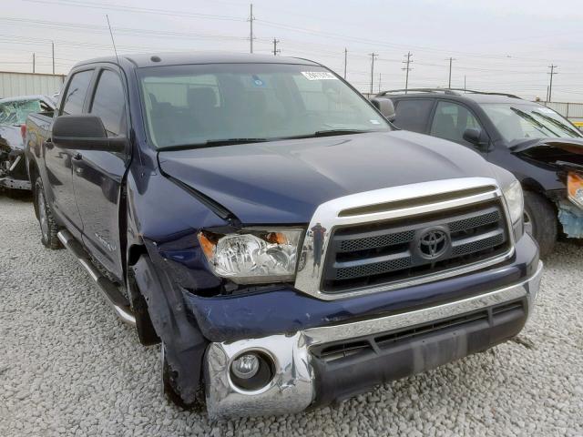 5TFEM5F18BX023639 - 2011 TOYOTA TUNDRA CRE BLUE photo 1