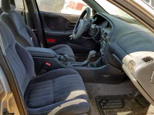 1G2WP52K32F262522 - 2002 PONTIAC GRAND PRIX SILVER photo 5