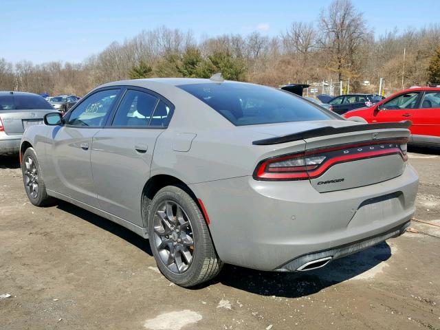 2C3CDXJG7JH213759 - 2018 DODGE CHARGER GT GRAY photo 3