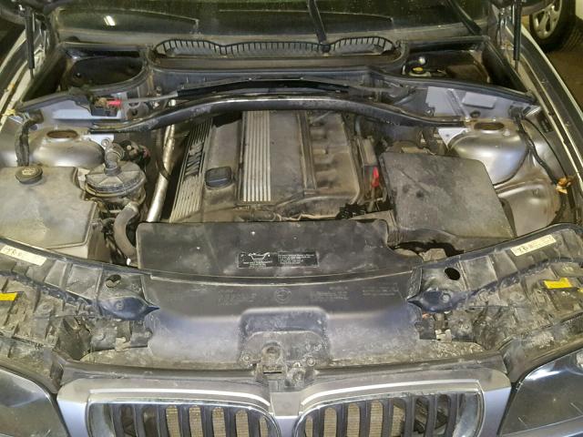 WBXPA93484WA65279 - 2004 BMW X3 3.0I GRAY photo 7