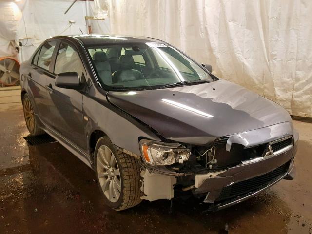 JA32U8FW6BU040066 - 2011 MITSUBISHI LANCER GTS GRAY photo 1