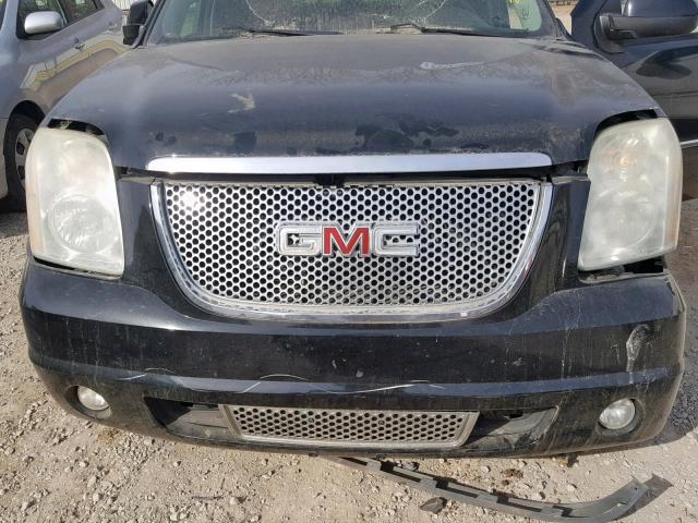 1GKUKMEF3AR152386 - 2010 GMC YUKON XL D BLACK photo 7