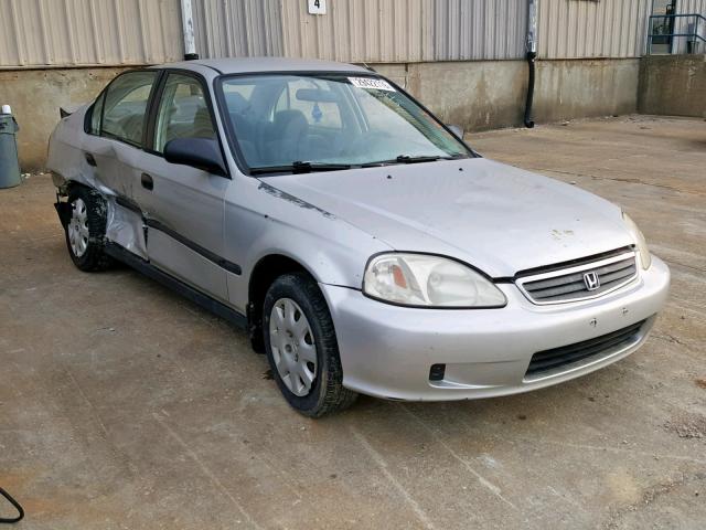 1HGEJ662XWL002197 - 1998 HONDA CIVIC DX SILVER photo 1