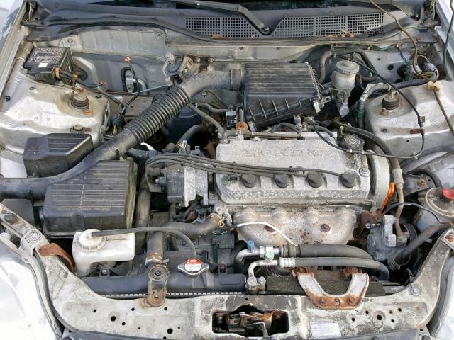 1HGEJ662XWL002197 - 1998 HONDA CIVIC DX SILVER photo 7