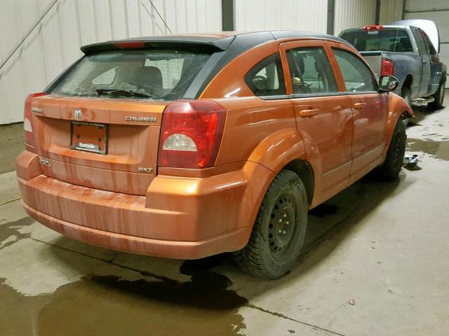 1B3CB4HA5BD294357 - 2011 DODGE CALIBER SX ORANGE photo 4