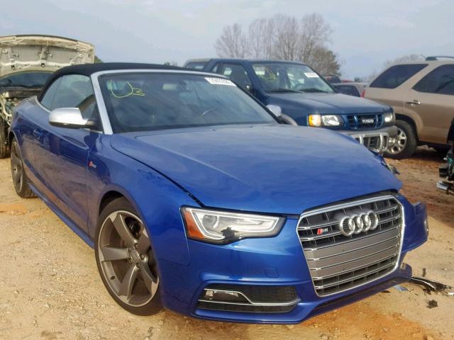 WAUCGAFH5FN001875 - 2015 AUDI S5 PREMIUM BLUE photo 1