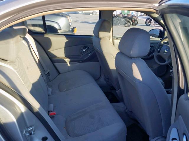 1G1ZS58N17F296824 - 2007 CHEVROLET MALIBU LS SILVER photo 6