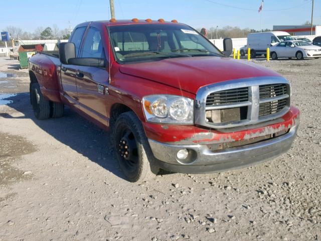 3D7ML48A58G208336 - 2008 DODGE RAM 3500 S RED photo 1