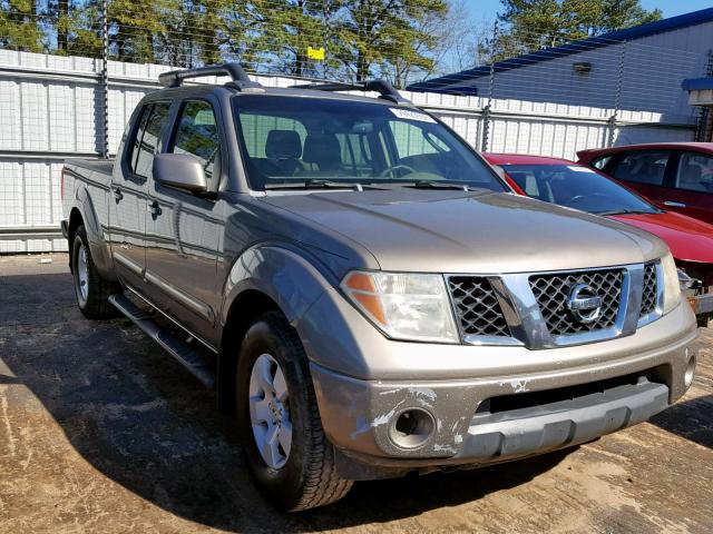 1N6AD09U57C458640 - 2007 NISSAN FRONTIER C BROWN photo 1