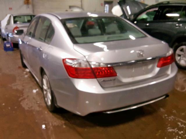 1HGCR2F87EA066690 - 2014 HONDA ACCORD EXL SILVER photo 3