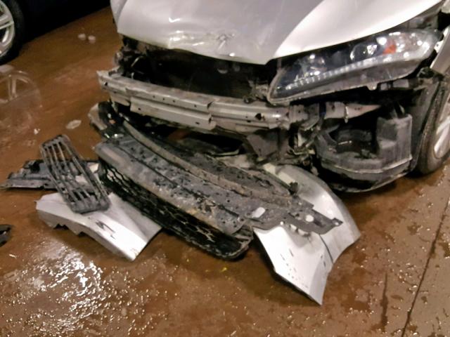 1HGCR2F87EA066690 - 2014 HONDA ACCORD EXL SILVER photo 9