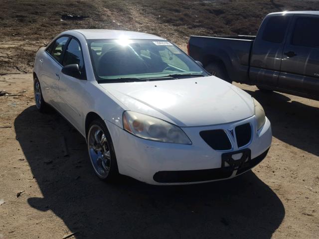 1G2ZF58B274152815 - 2007 PONTIAC G6 VALUE L WHITE photo 1