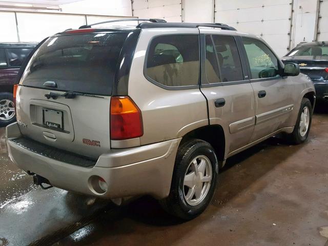 1GKDT13S722144006 - 2002 GMC ENVOY SILVER photo 4