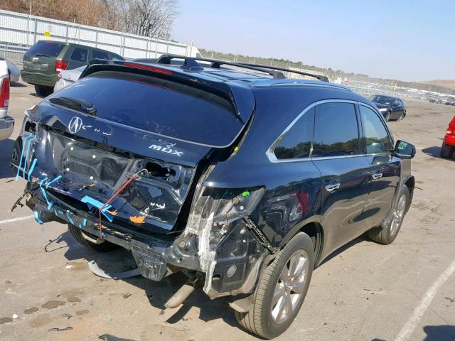 5FRYD4H89FB001715 - 2015 ACURA MDX ADVANC 黑色 照片 4