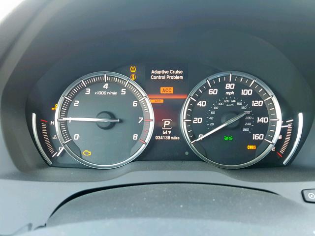 5FRYD4H89FB001715 - 2015 ACURA MDX ADVANC 黑色 照片 8