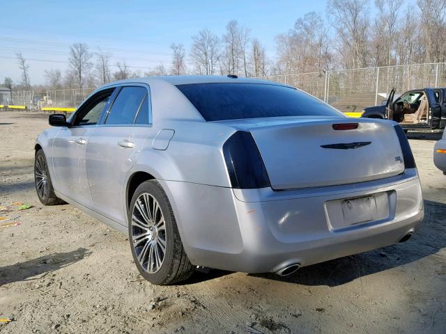 2C3CCABG1CH140454 - 2012 CHRYSLER 300 S SILVER photo 3