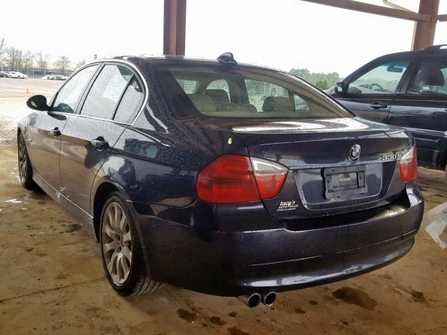 WBAVB33526KR78647 - 2006 BMW 330 I BLUE photo 3