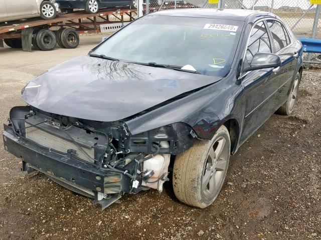 1G1ZC5E09CF297428 - 2012 CHEVROLET MALIBU 1LT 黑色 照片 2