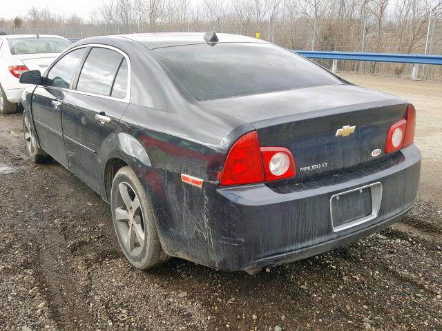 1G1ZC5E09CF297428 - 2012 CHEVROLET MALIBU 1LT 黑色 照片 3