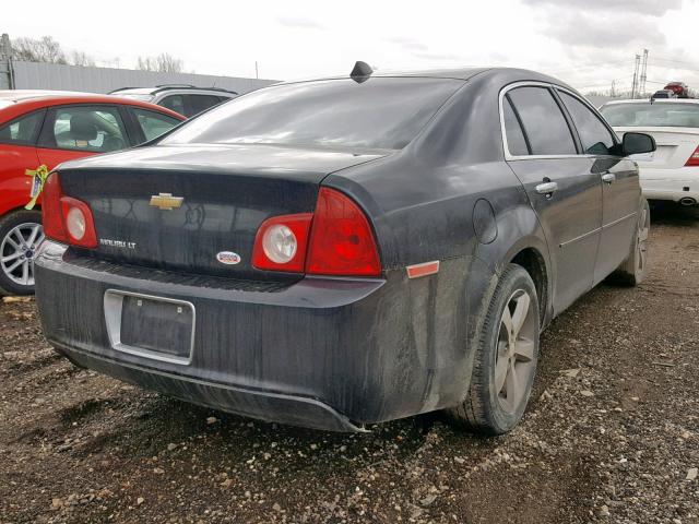 1G1ZC5E09CF297428 - 2012 CHEVROLET MALIBU 1LT 黑色 照片 4