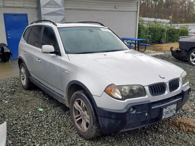 WBXPA93435WD02861 - 2005 BMW X3 3.0I SILVER photo 1