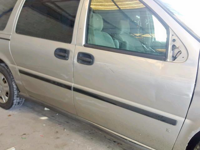 1GNDV23LX6D106324 - 2006 CHEVROLET UPLANDER L 银色 照片 9