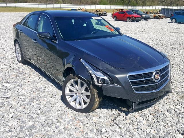 1G6AX5S38E0192881 - 2014 CADILLAC CTS LUXURY GRAY photo 1