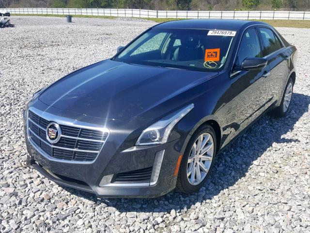 1G6AX5S38E0192881 - 2014 CADILLAC CTS LUXURY GRAY photo 2