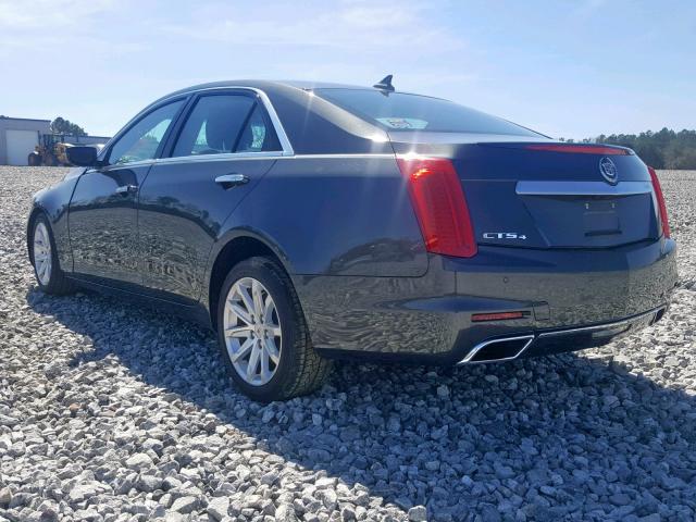 1G6AX5S38E0192881 - 2014 CADILLAC CTS LUXURY GRAY photo 3