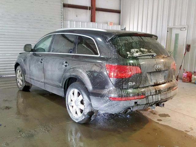 WA1BY74L37D058034 - 2007 AUDI Q7 3.6 QUA GRAY photo 3