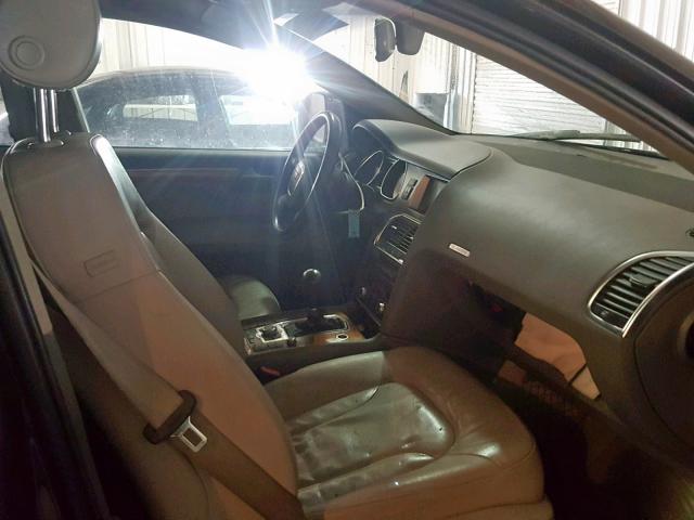 WA1BY74L37D058034 - 2007 AUDI Q7 3.6 QUA GRAY photo 5