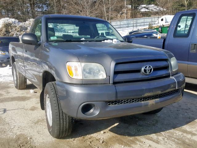 5TBJU32165S452855 - 2005 TOYOTA TUNDRA GRAY photo 1