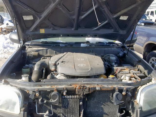 5TBJU32165S452855 - 2005 TOYOTA TUNDRA GRAY photo 7