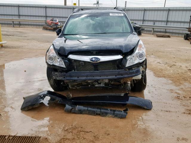 4S4BRDKC6C2225976 - 2012 SUBARU OUTBACK 3. BLUE photo 9