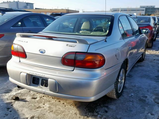1G1NE52J03M622405 - 2003 CHEVROLET MALIBU LS 银色 照片 4