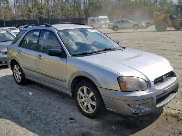 JF1GG68535G812801 - 2005 SUBARU IMPREZA OU SILVER photo 1