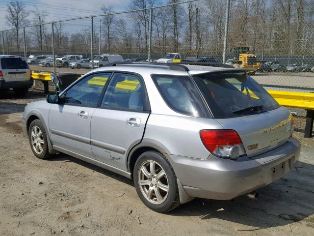 JF1GG68535G812801 - 2005 SUBARU IMPREZA OU SILVER photo 3