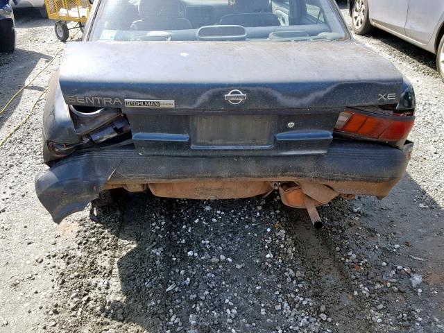 1N4EB31F9RC725411 - 1994 NISSAN SENTRA E GRAY photo 10