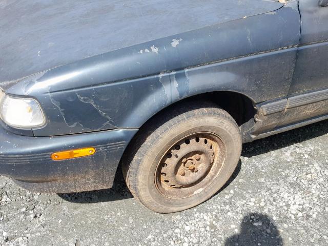 1N4EB31F9RC725411 - 1994 NISSAN SENTRA E GRAY photo 9