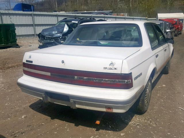 1G4AG55M1S6410889 - 1995 BUICK CENTURY SP WHITE photo 4