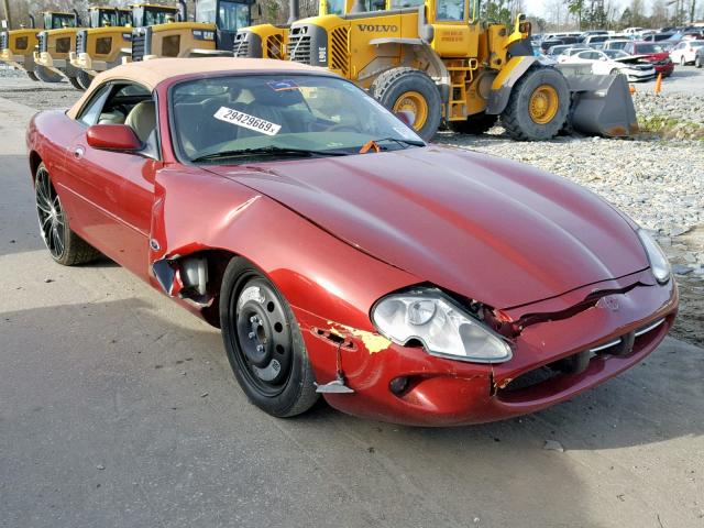 SAJJA42C7YNA01875 - 2000 JAGUAR XK8 BURGUNDY photo 1