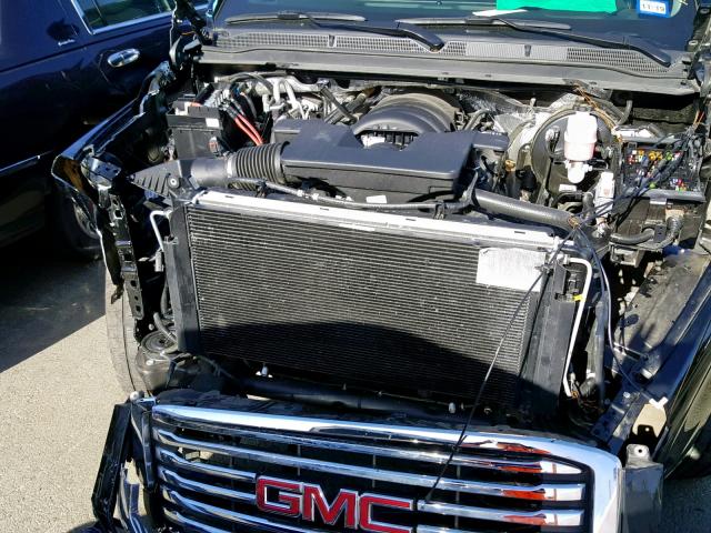 1GKS2GKC8HR408146 - 2017 GMC YUKON XL K BLACK photo 7